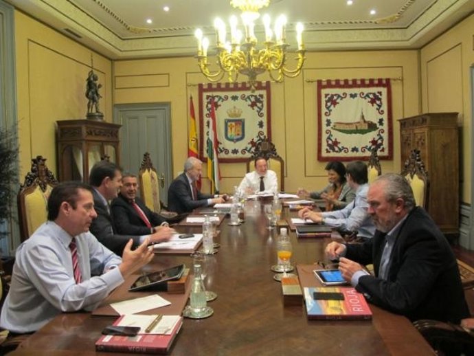 Imagen de la reunión del Consejo de Gobierno