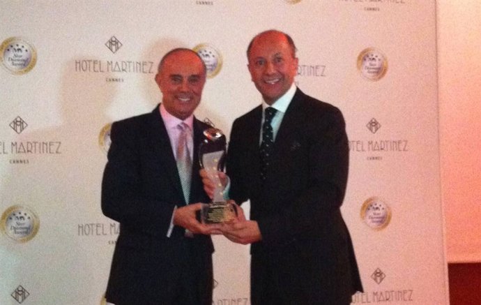 Galardón a Andres Araya, director de Abadía Retuerta