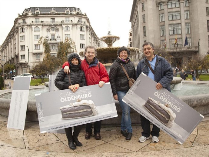 Cuatro ganadores de las entradas