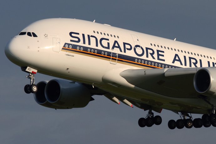 Avión De Singapore Airlines