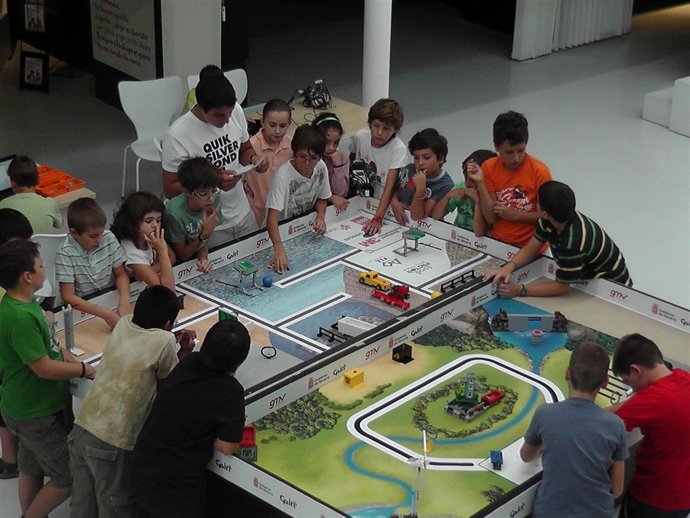 Un campamento tecnológico celebrado en una edición anterior