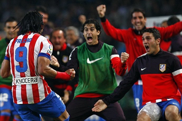 Falcao celebración gol