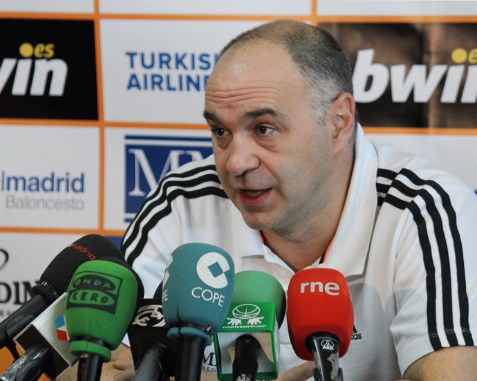 Pablo Laso rueda de prensa Real Madrid Baloncesto 