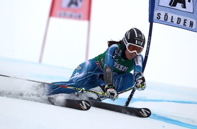 La esquiadora española Carolina Ruiz