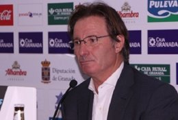 Juan Antonio Anquela, entrenador del Granada