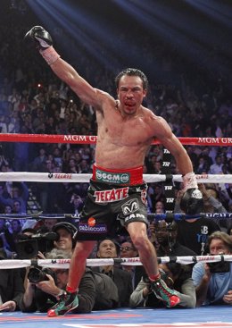 Juan Manuel Marquez, tras ganar a Manny Pacquiao