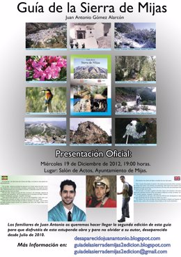 Cartel presentación Guía de la Sierra de Mijas