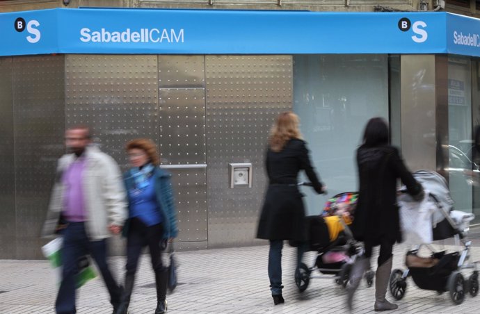 Imagen de una sucursal de SabadellCAM