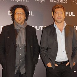 Javier Bardem y González Iñárritu presentan Biutiful