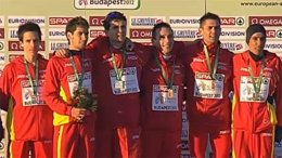 El equipo español de Cross, oro en el Europeo de Budapest