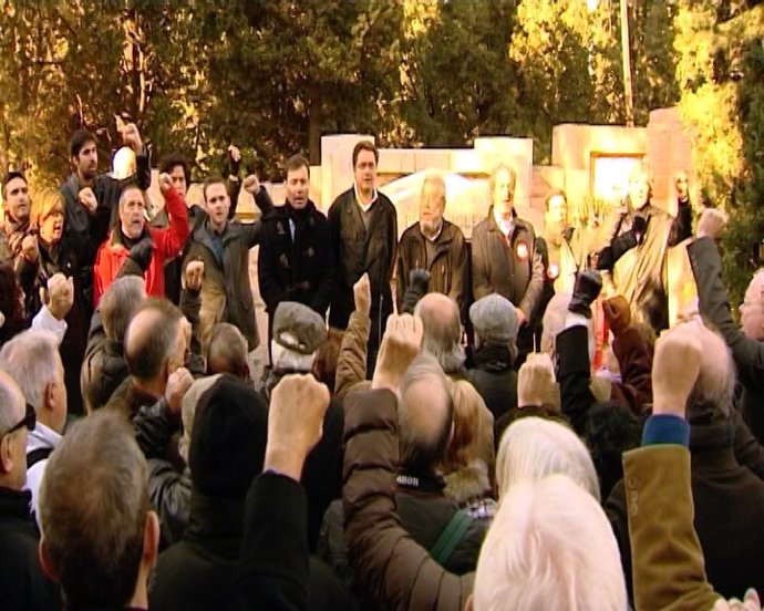 PSOE y UGT rinden homenaje a Pablo Iglesias