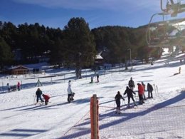 La molina nieve esquí