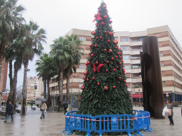 Ärbol de Navidad en Barakaldo