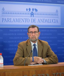 Manuel Gracia, hoy en rueda de prensa