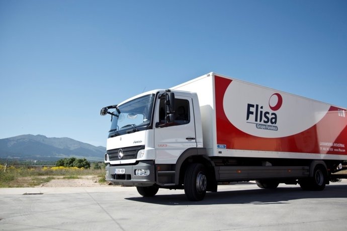 Un camión de Flisa
