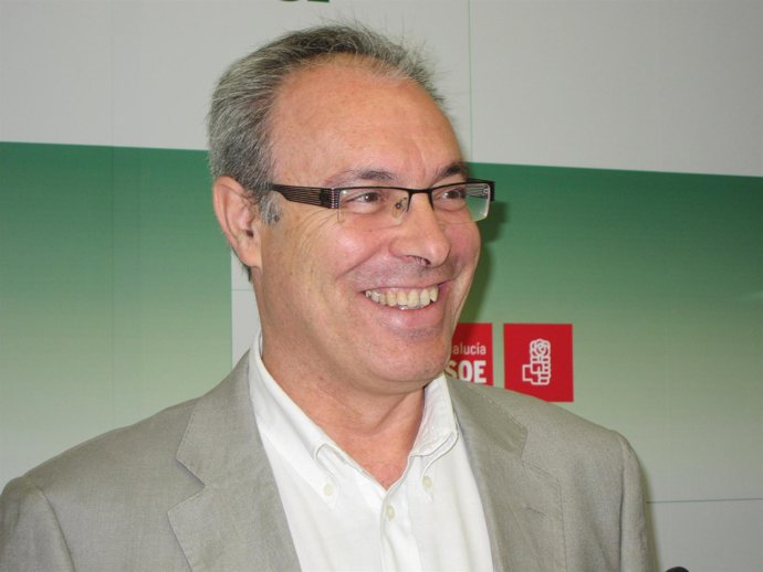 Durán en la sede del PSOE