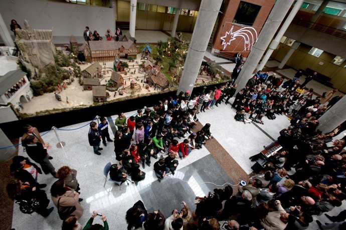 Belén inspirado en 'El señor de los anillos'