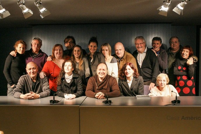 Presentación de la obra teatral 'Ball de titelles', del literato Ramon Vinyes, 