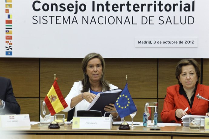 Ana Mato en el consejo de Interterritorial del SNS