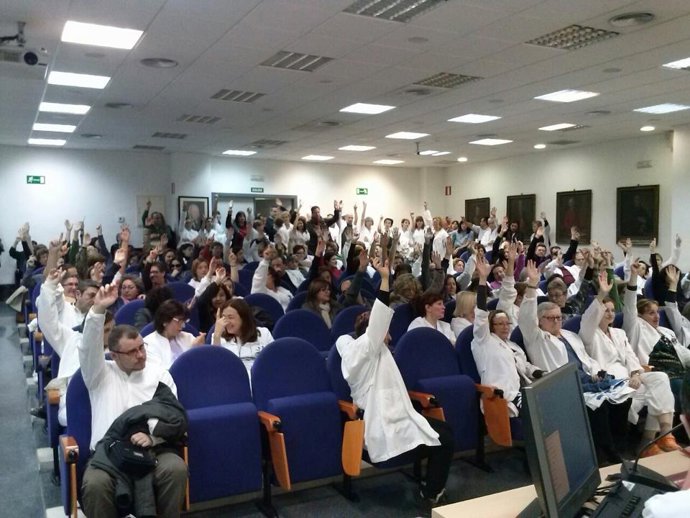 Momento de la votación del encierro