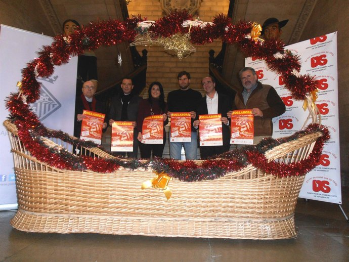 Presentación de la campaña solidaria de Vía Sindicat 