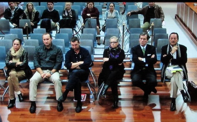 Pantoja, Muñoz, Zaldívar, en el banquillo de los acusados