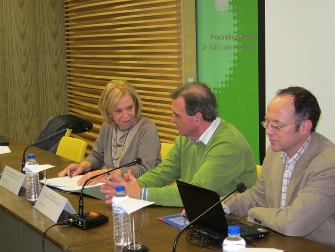 Procuradora General y presidente de UCE