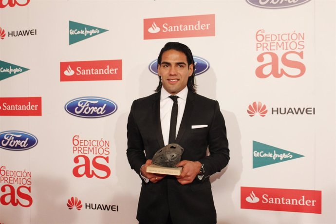 Radamel Falcao, en la Gala de Premios As