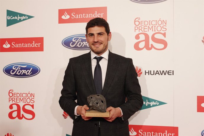 Iker Casillas, en la Gala de los Premios As