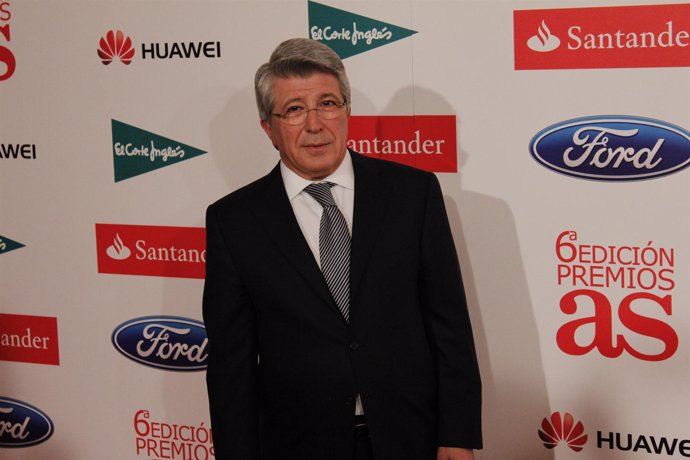 Enrique Cerezo, en la Gala de los Premios As