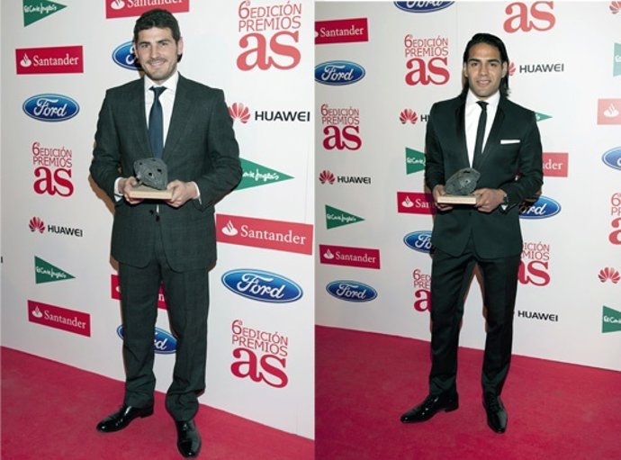 Iker Casillas y Falcao