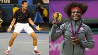 Tenis.- La Federación Internacional nombra a Novak Djokovic y Serena Williams campeones mundiales del año