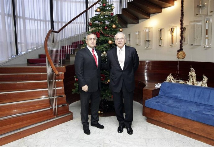 Alejandro Blanco e Isidro Fainé