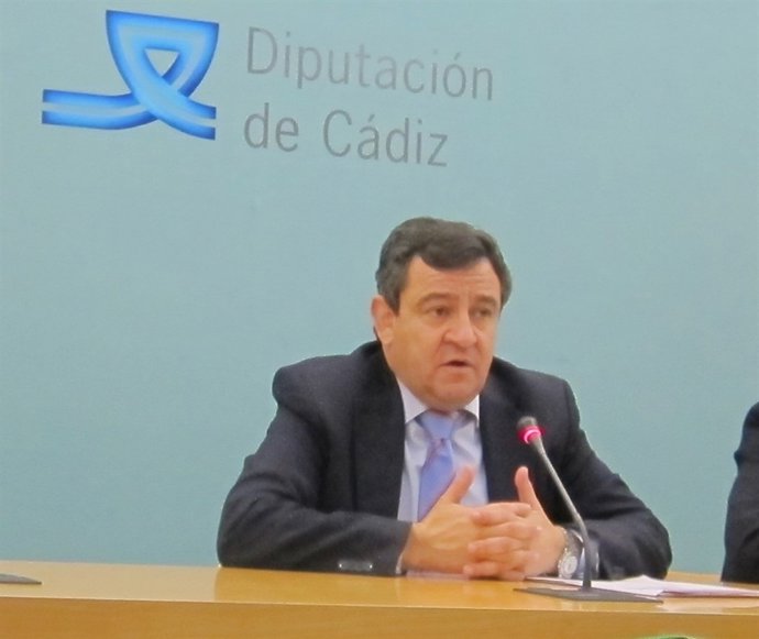 José Loaiza (PP), presidente de la Diputación de Cádiz