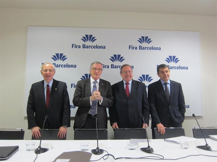 Miquel Valls, Xavier Trias, Josep Lluís Bonet, Agustín Cordón