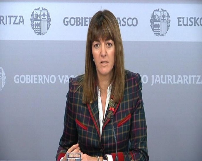   La Portavoz Del Gobierno Vasco, Idoia Mendia