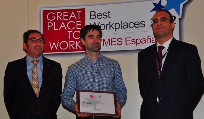 Mobivery, mejor pyme para trabajar en España según Great Place to Work