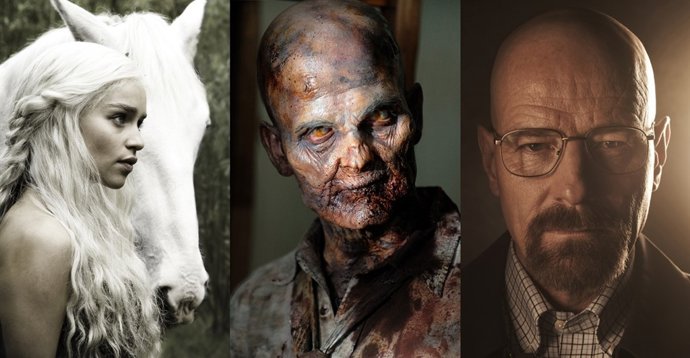 'The Walking Dead', 'Juego De Tronos' Y 'Breaking Bad'