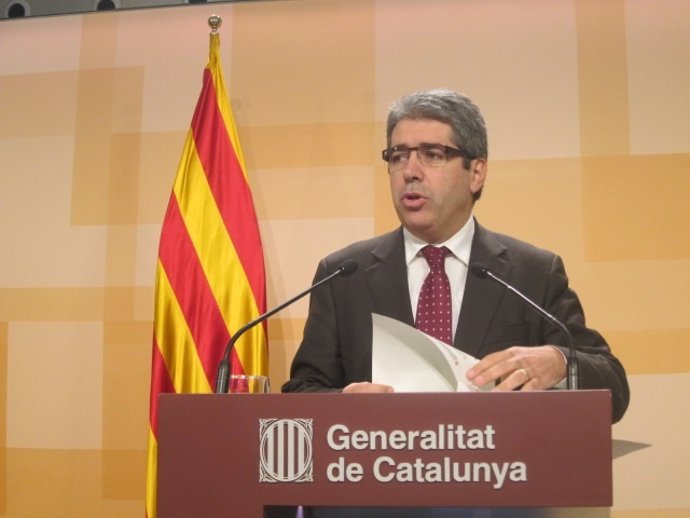 El portavoz del Govern, Francesc Homs