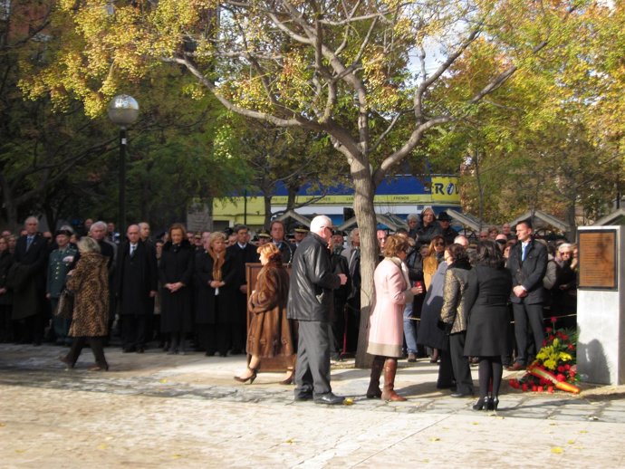 Acto de homenaje a las víctimas del atentado contra la Casa Cuartel