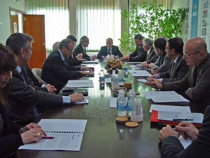 Buch en la reunión del Comité Ejecutivo de Fevama