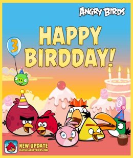Cumpleaños de Angry Birds