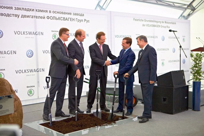 Nueva planta de motores de VW en Rusia