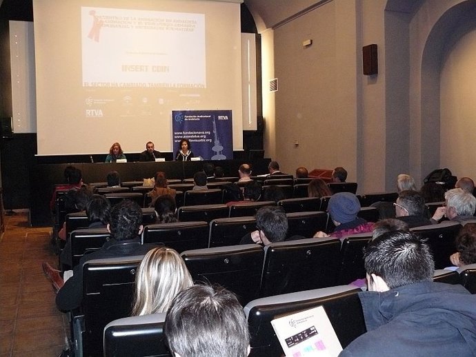 Un momento del encuentro