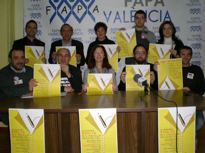 Presentación de las protestas en La Comunitat 