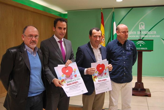 Presentación de campaña de donación de sangre
