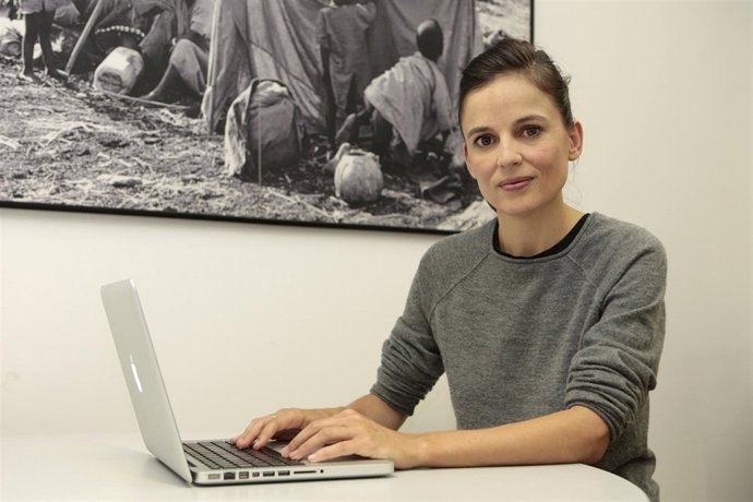 La actriz Elena Anaya participa en la campaña de ACNUR