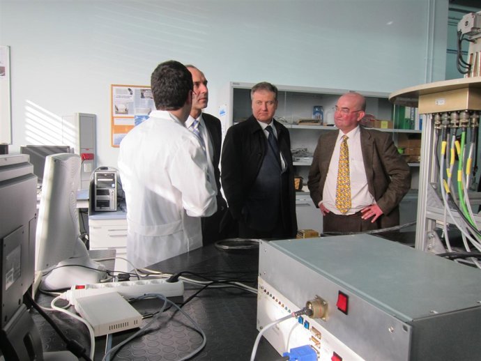 Visita del presidente Ignacio Diego y del consejero Eduardo Arasti al CTC