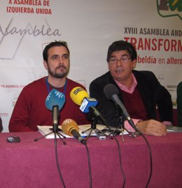 Diego Valderas y Alberto Garzón