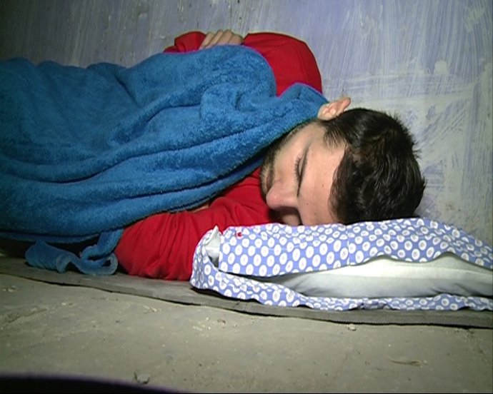 El artista Omar Jerez recrea secuestro de Ortega Lara